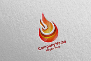 3D Fire Flame Element Logo Design 1: A Modern Solution for Dynamic Branding