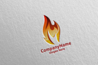 3D Fire Flame Element Logo Design 5: A Dynamic Solution for Modern Brand Identity