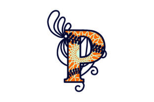 3D Layered Alphabet P: Design & Uses