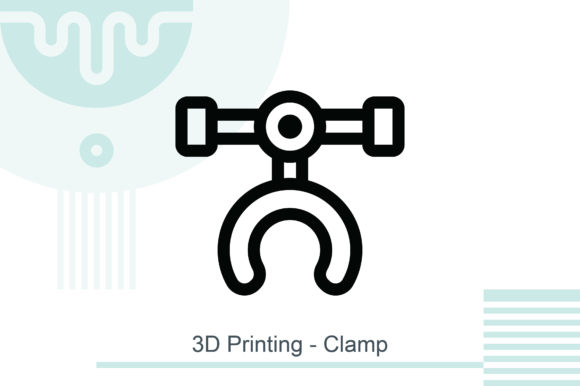 3D Printing - Clamp: Vector Design for Versatile Projects