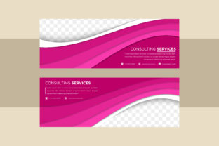 Pink Horizontal Banner Papercut 2 Design