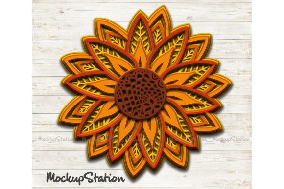 Unlocking the Potential of Sunflower 3D Mandala Layered Flower Designs